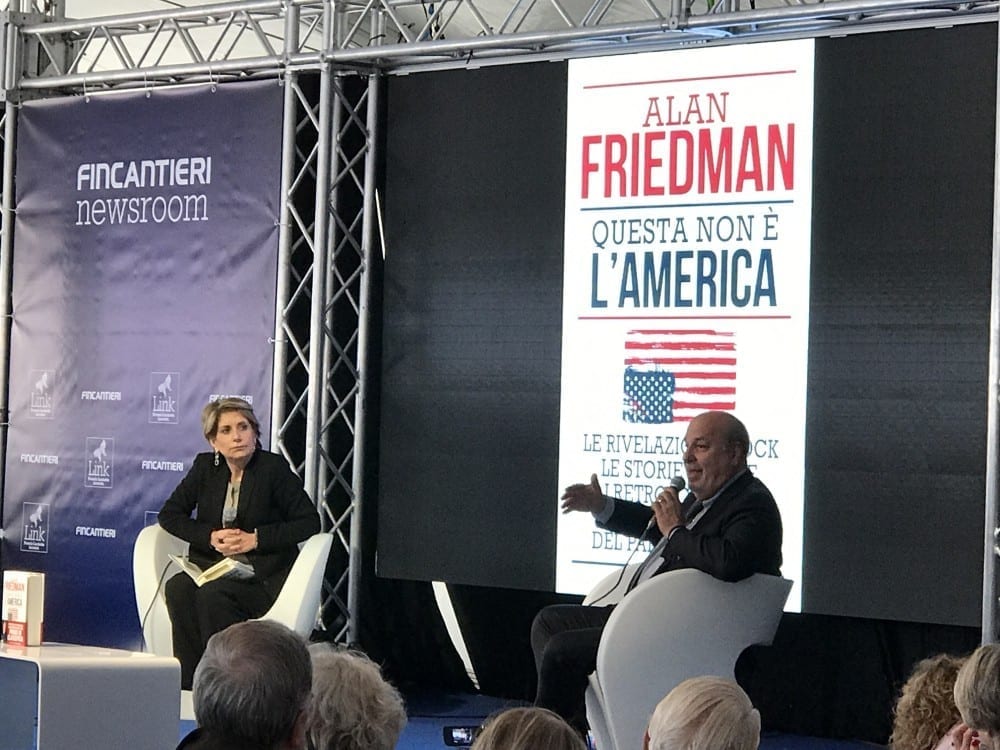 A Trieste il festival del buon giornalismo con Alan Friedman