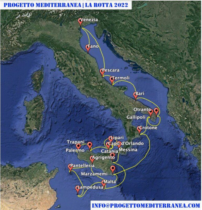 qualità delle acque - mappa progetto mediterranea