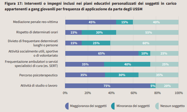 Dal report "Le Gang Giovanili in Italia" di Transcrime