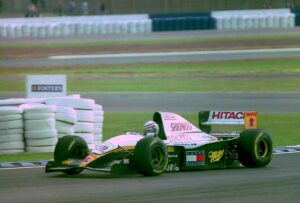 Alex Zanardi al Gran Premio d'Inghilterra del 1994