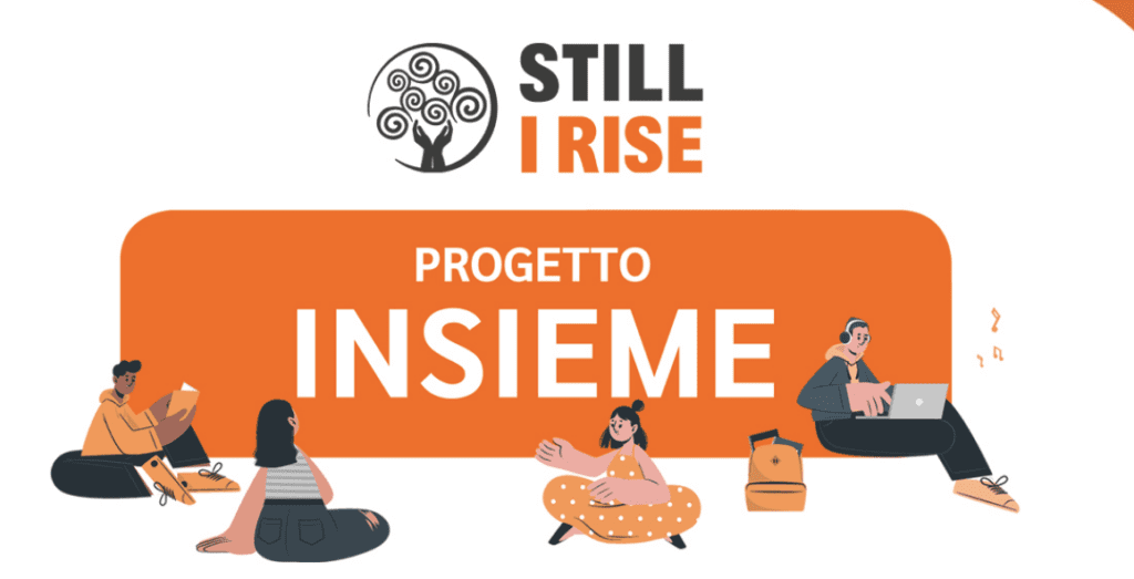Manifesto del progetto INSIEME. Preso direttamente dal sito ufficiale dell'Organizzazione: https://www.stillirisengo.org/it/cosa-facciamo/progetti-scuole/