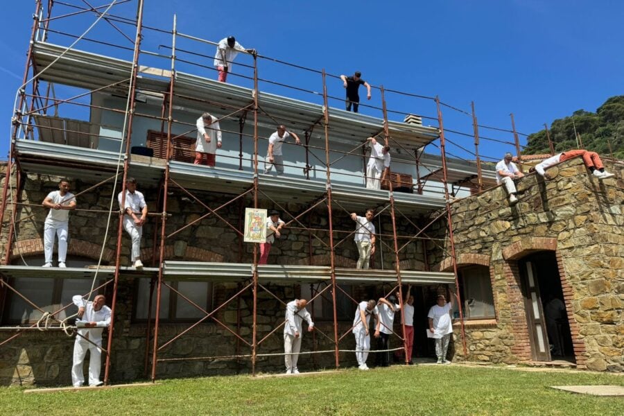 Isola di Gorgona, la compagnia teatro d'arte popolare