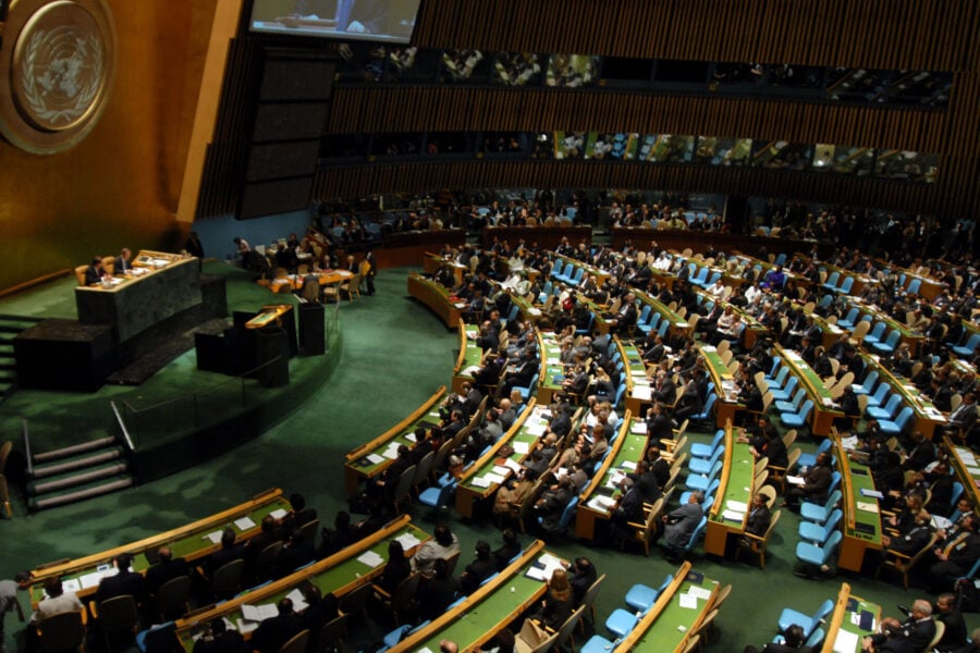 Giornata delle Nazioni Unite, Riunione delle Nazioni Unite sull'ambiente all'Assemblea generale