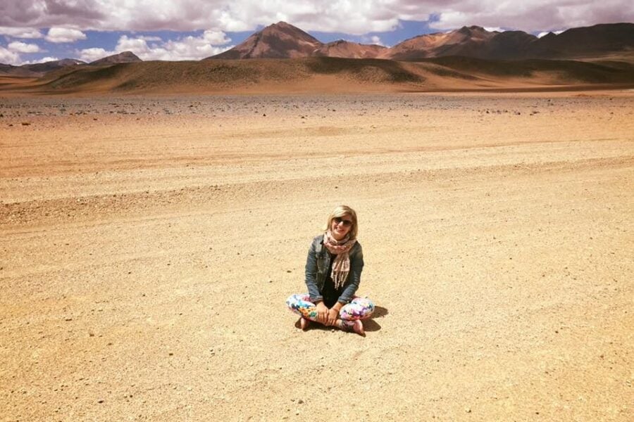 Comunicazione gentile: Giorgia Deiuri nel deserto di Atacama.