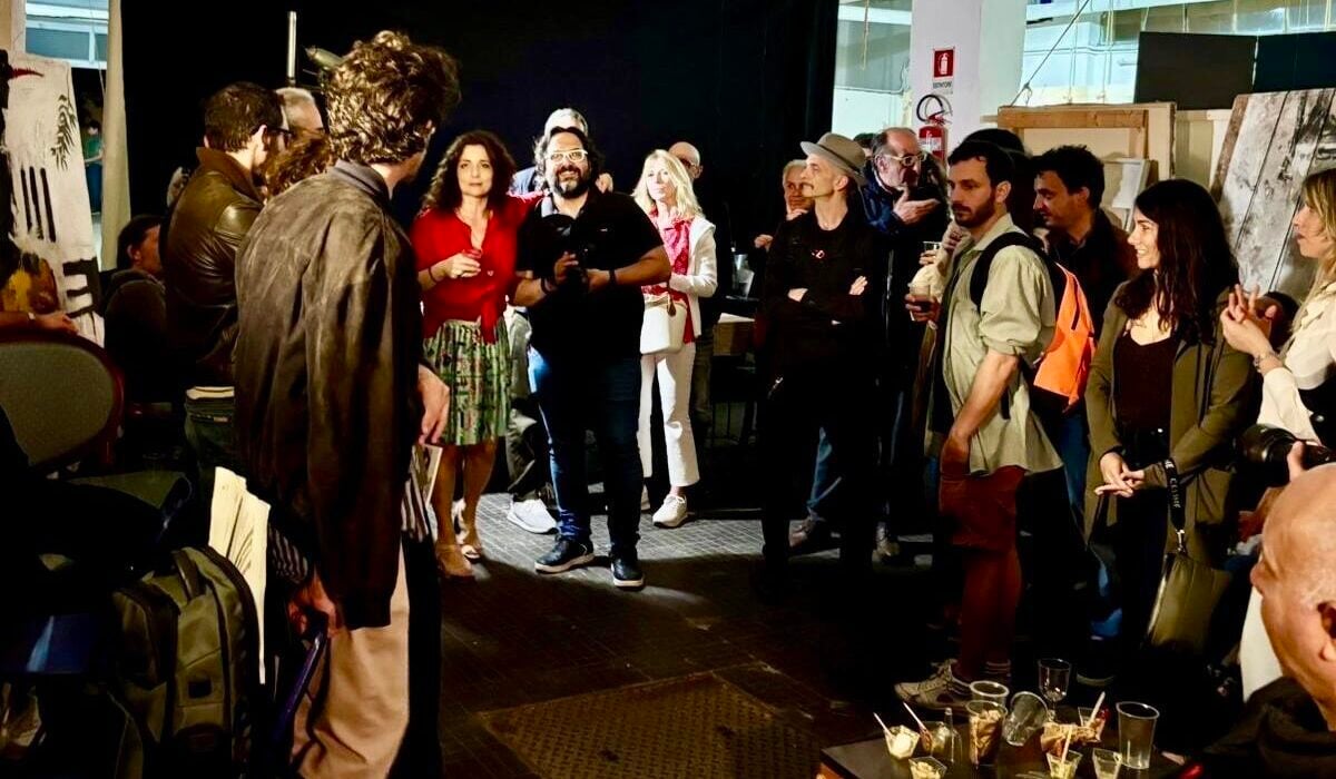Manuela Scannavini in mostra a Roma per Raw for Peace. “Quando il suono si fa segno”