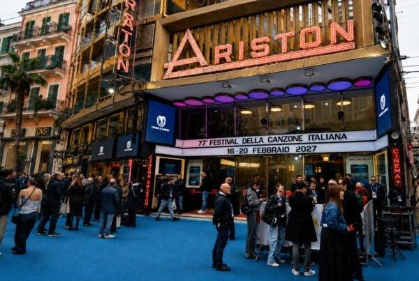 Sanremo Giovani 2026 verso Sanremo 2027, stampa e addetti ai lavori al Teatro Ariston